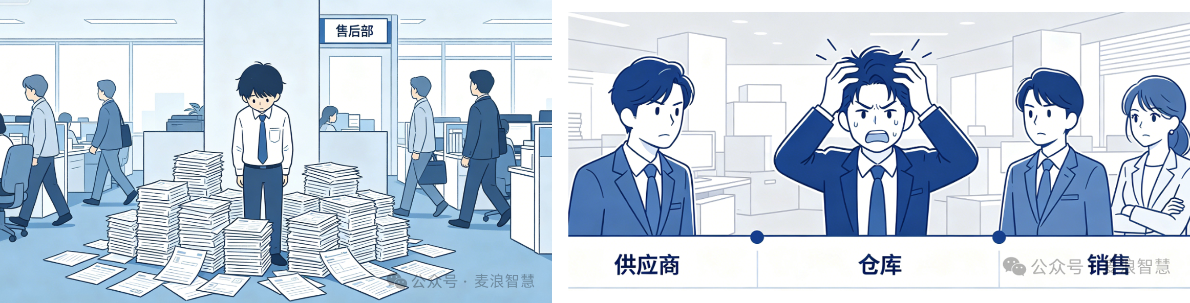 跨部门插图