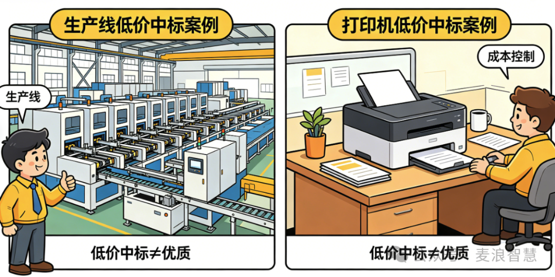 低价中标案例漫画