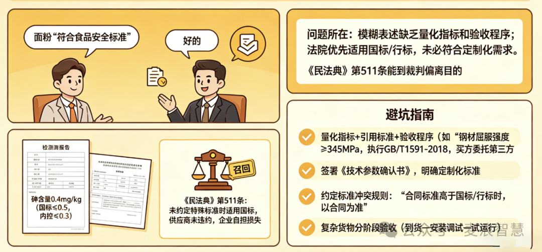 质量条款陷阱漫画